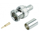 BNC / HD-SDI Male Crimp 3 Piece Type