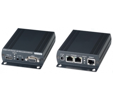 HDMI (HDBaseT) CAT5 Extender with Ethernet / RS232 / IR / PoH
