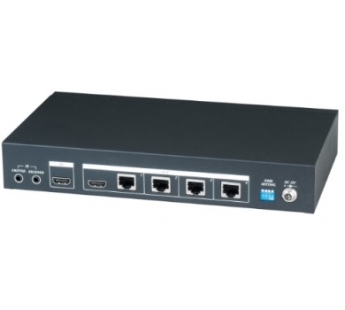 1 Input 4 Output HDMI (HDBaseT) Distribution Amplifier with IR