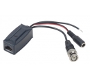 HD-TVI/AHD/HDCVI/CVBS Video & Power, Data Balun RJ45 Connection