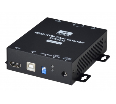 4K HDMI & USB / IR / US232 Fiber Extender with Optical Transceiver
