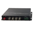 HD-TVI / AHD / HDCVI / CVBS with RS485 Fiber Extender